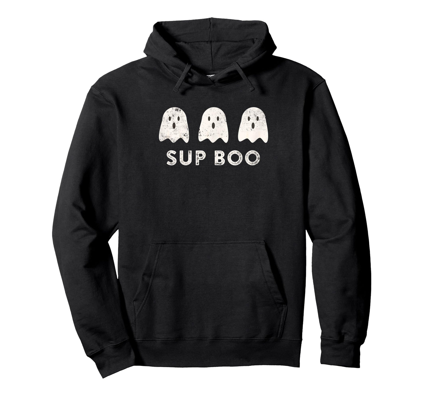 Sup Boo Funny Slang What's Up Wassup Ghost Halloween T-Shirt