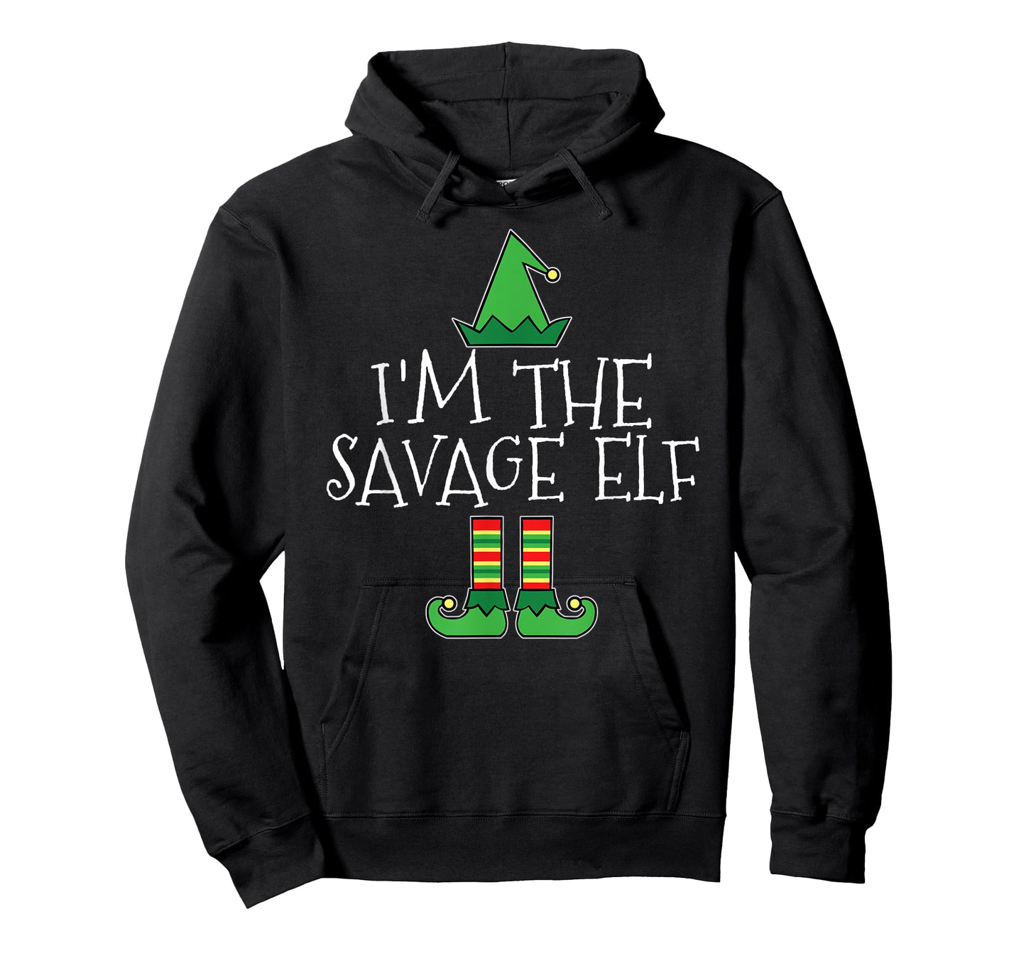 I'm The Savage Elf Matching Family Group Christmas T Shirt