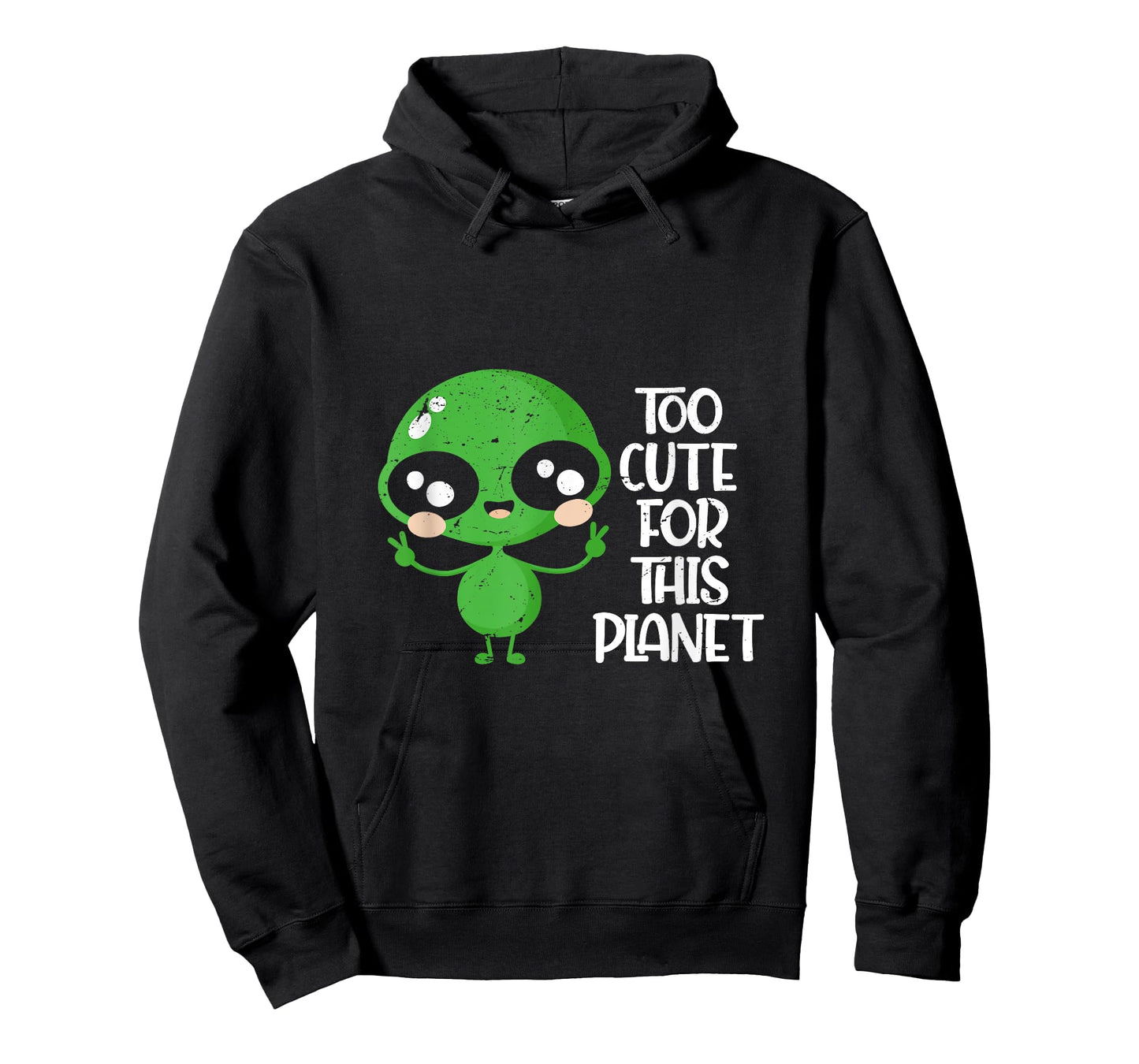 Funny UFO Boys Girls Kids Gift Idea Cute Alien T-Shirt