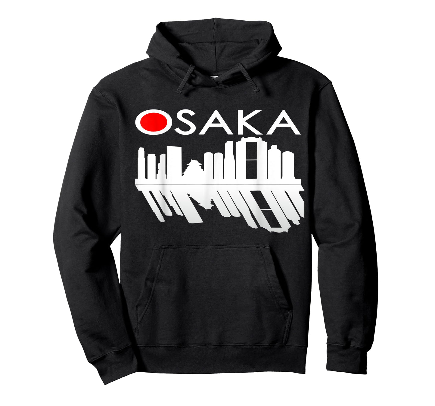 OSAKA JAPAN SKYLINE & REFLECTION OF BUILDING, TOWER T-Shirt
