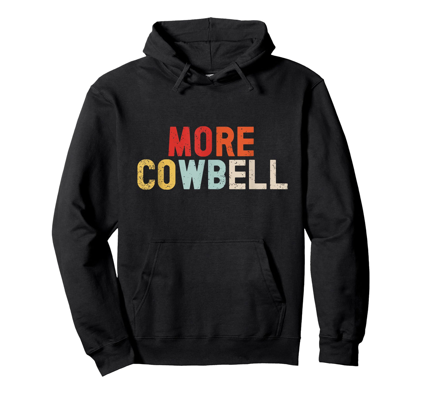 Cow Bell More Cowbell Vintage Funny Drummer Cowbell Funny T-Shirt