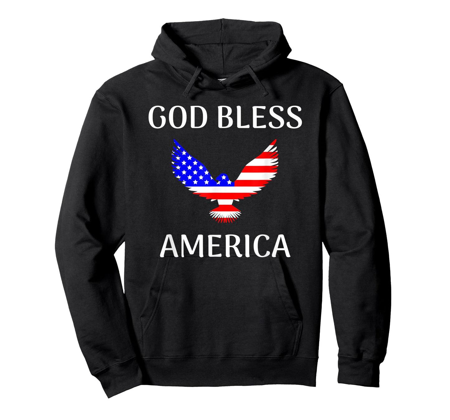 God Bless America United States Flag Eagle T-Shirt