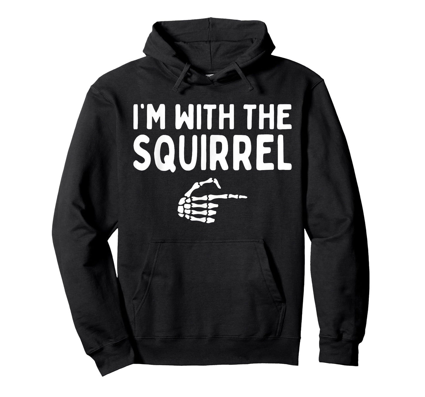 I'm With The Squirrel Halloween Costume Matching Couples T-Shirt