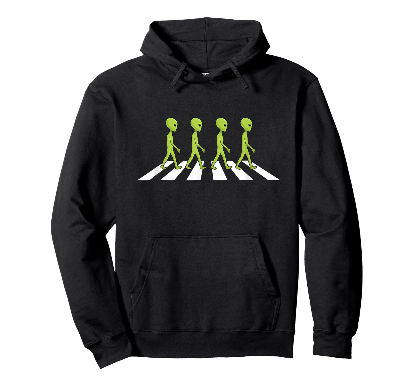 Aliens crossing and walking across road funny gift T-Shirt