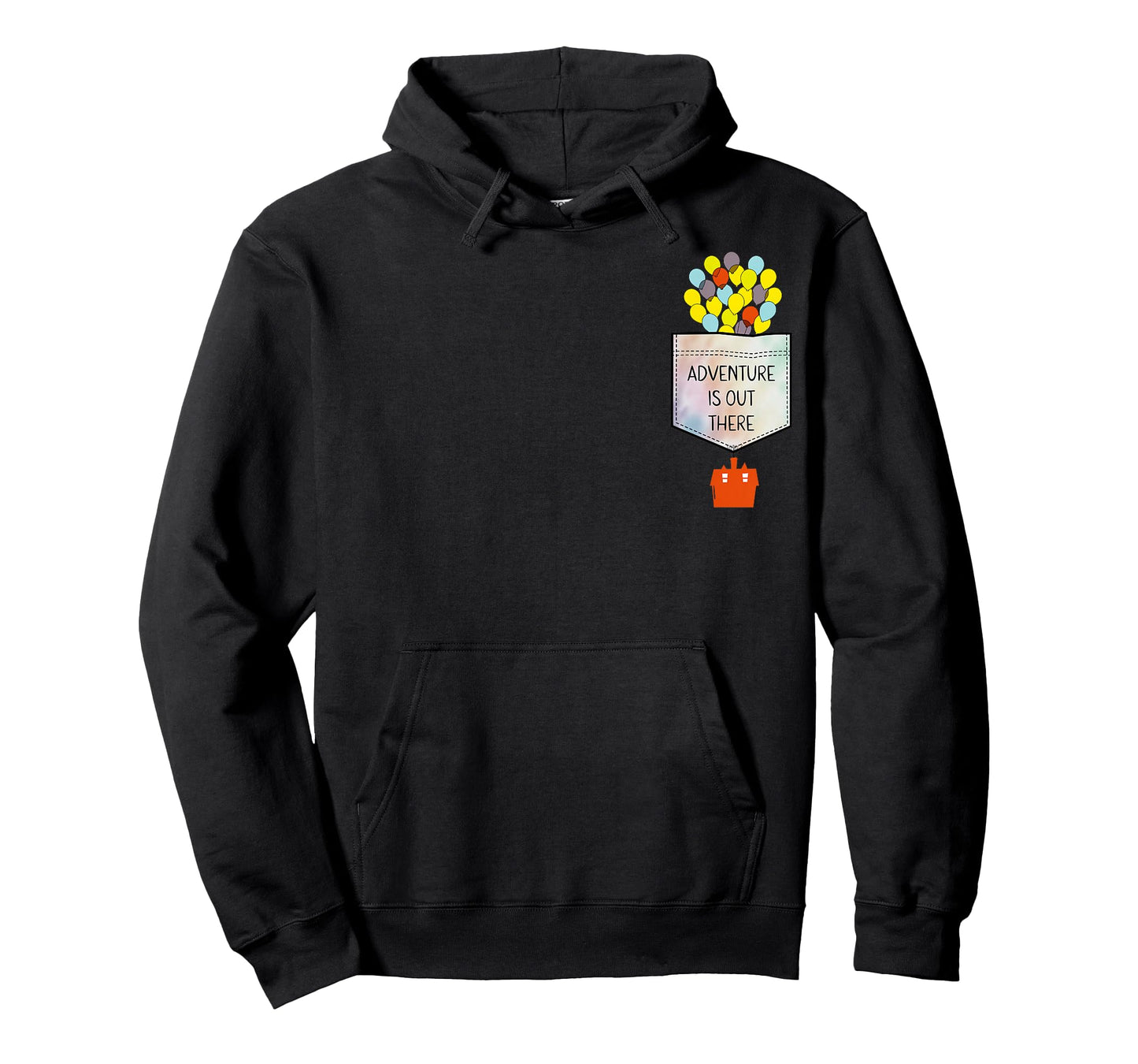 Disney Pixar Up Adventure is Out There Faux Pocket T-Shirt