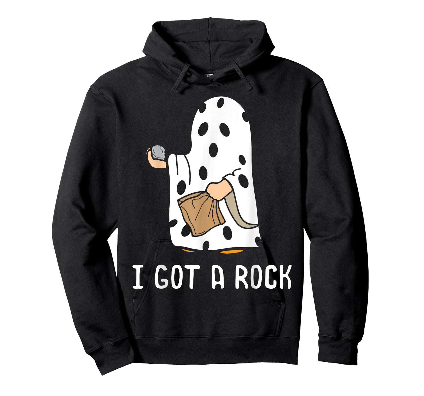 I Got A Rock Funny Halloween Trick Or Treating Ghost T-Shirt
