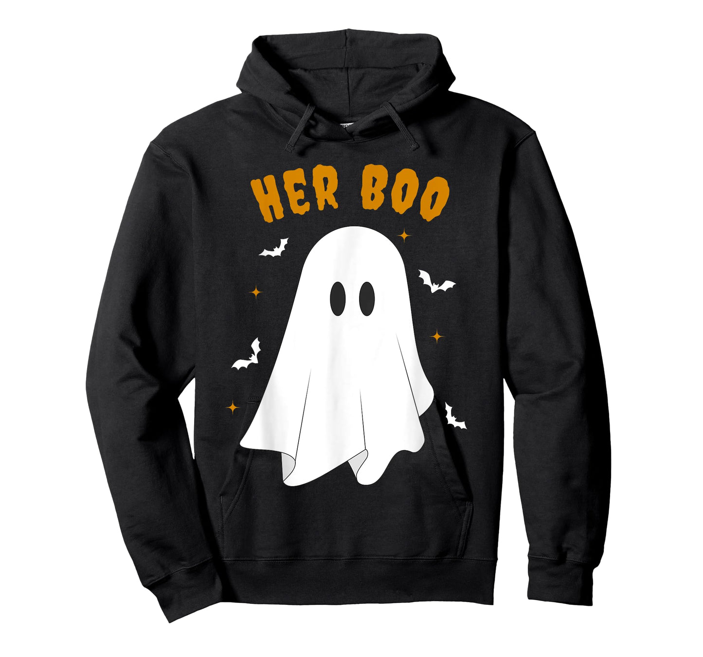 Her Boo & His Boo Funny Matching Halloween Pajama Couples T-Shirt