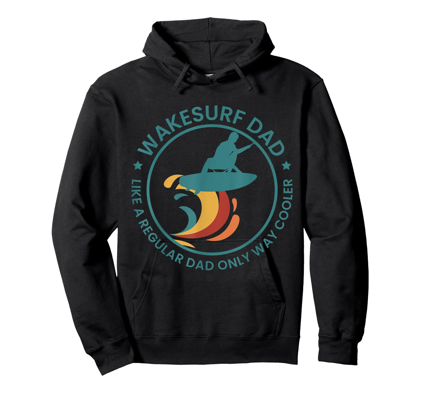 Wakesurf Dad Wakeboard Wakeboarding Wakeboarder Surfing T-Shirt