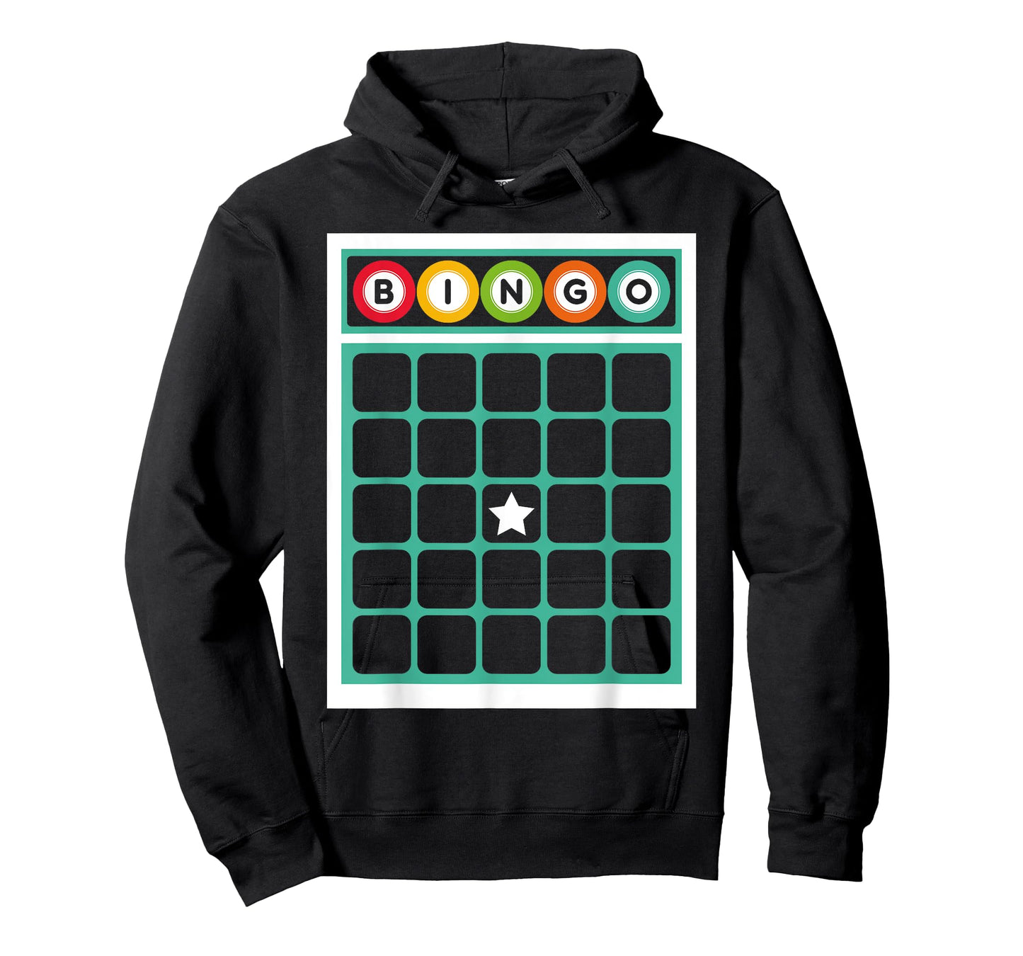 Bingo Card Bingo Costume Funny Bingo Player Halloween Outfit T-Shirt
