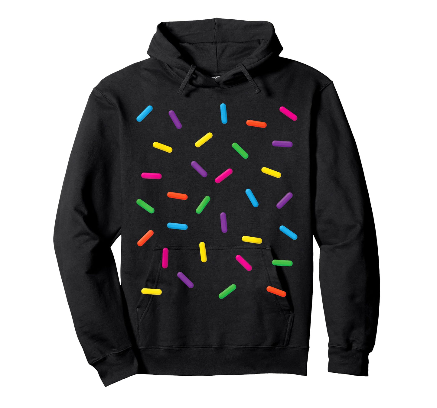 Funny Ice Cream Rainbow Sprinkles Jimmies Halloween Costume T-Shirt for Men Women Kids
