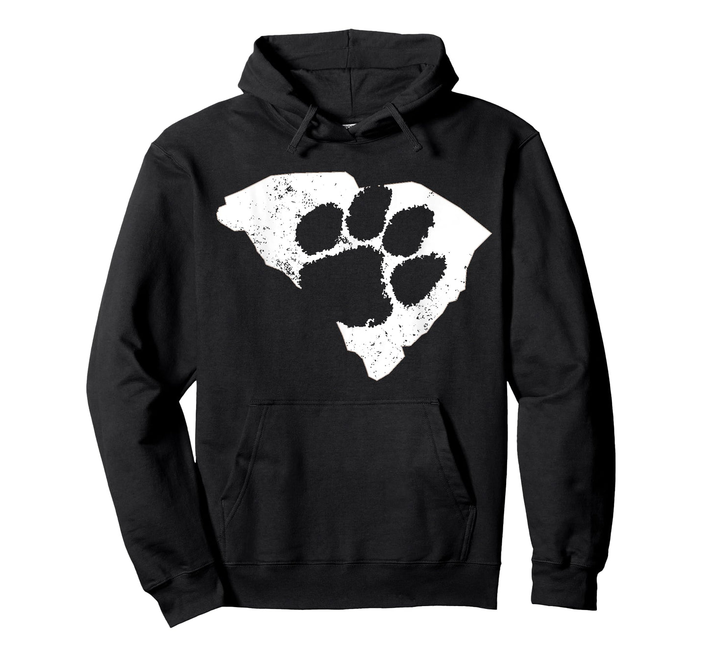 SOUTH CAROLINA SC T-SHIRT WITH PAW PRINT DISTRESSED T-Shirt