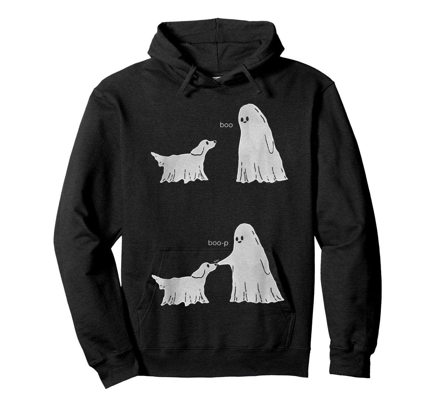 Boo Boo-p Ghost Dog Halloween T-Shirt