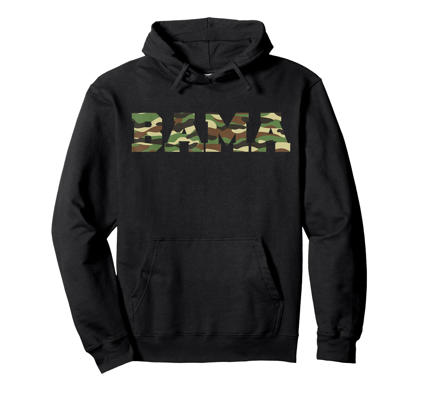 ALABAMA Pride Bold Green Camouflage College Sports Font T-Shirt