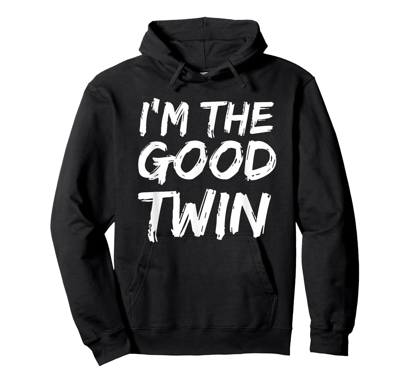 I'm The Good Twin Funny Halloween Siblings Matching Outfits T-Shirt