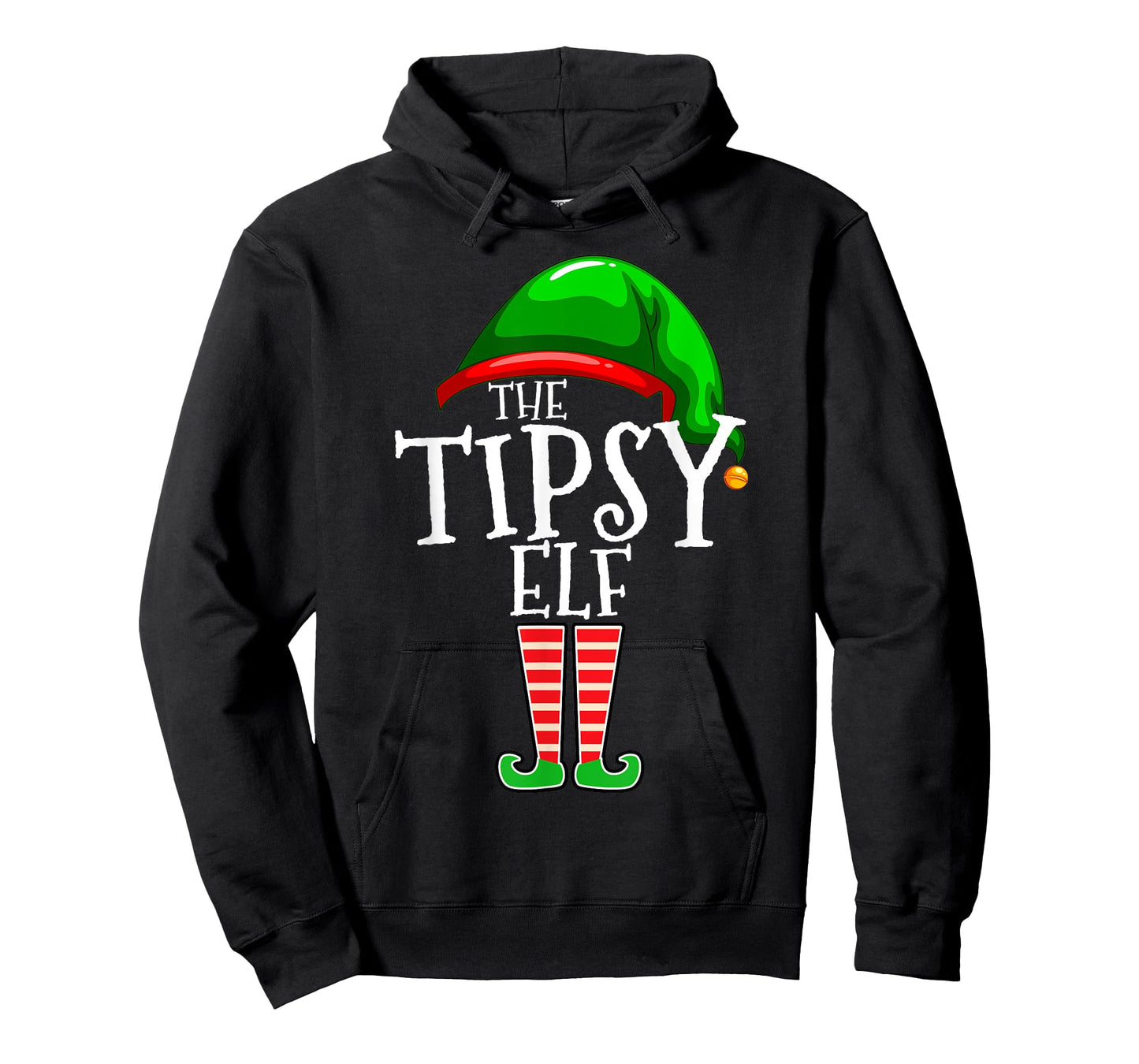 Tipsy Elf Family Matching Group Christmas Gift Drunk Funny T-Shirt