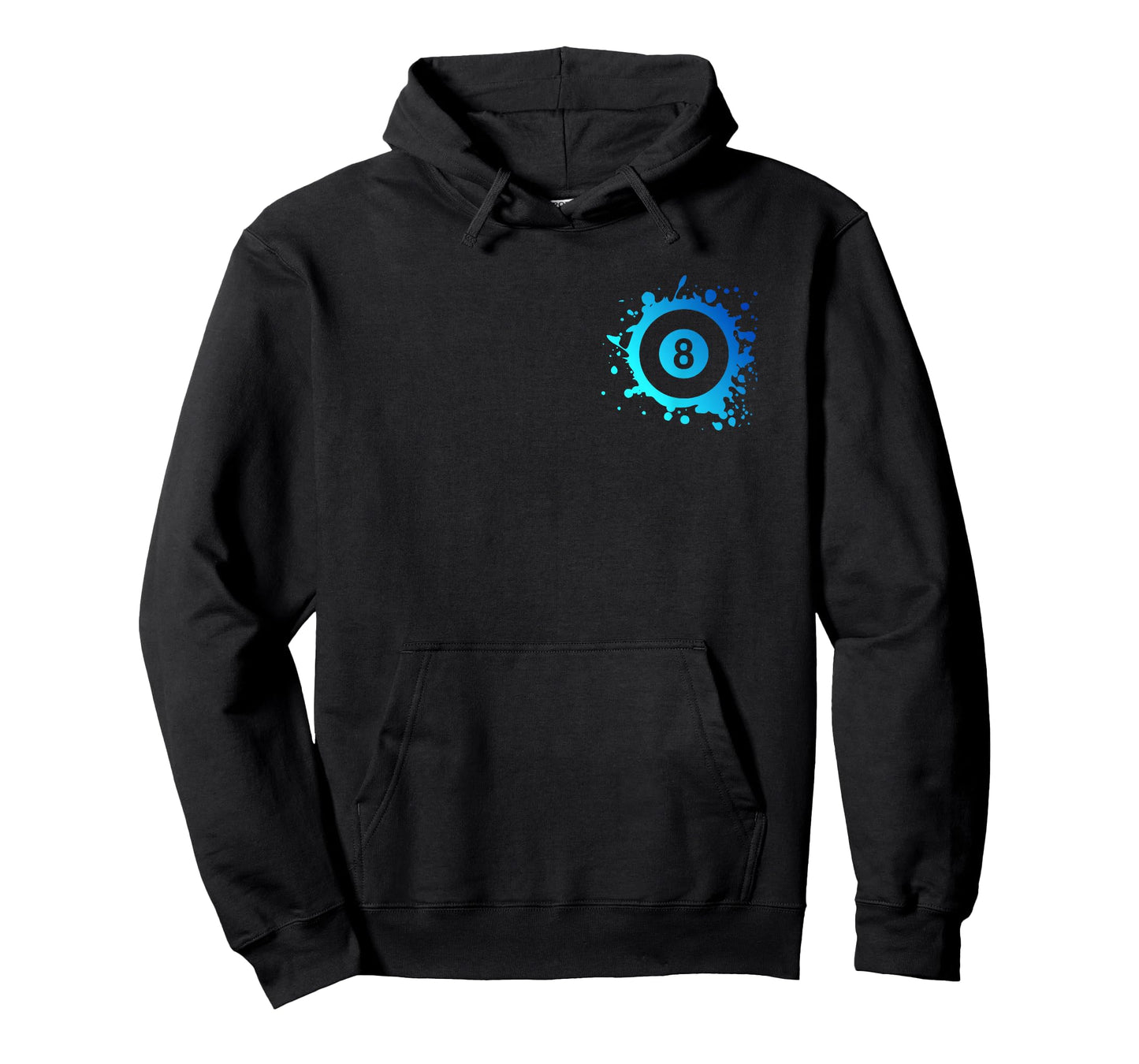 Pool Billiards Player Eight Ball Simple Pool T-Shirt