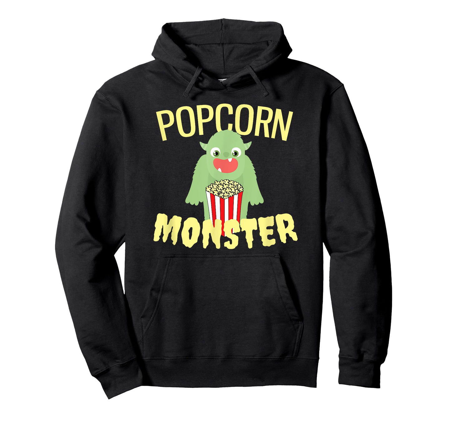 Funny popcorn monster T-shirt