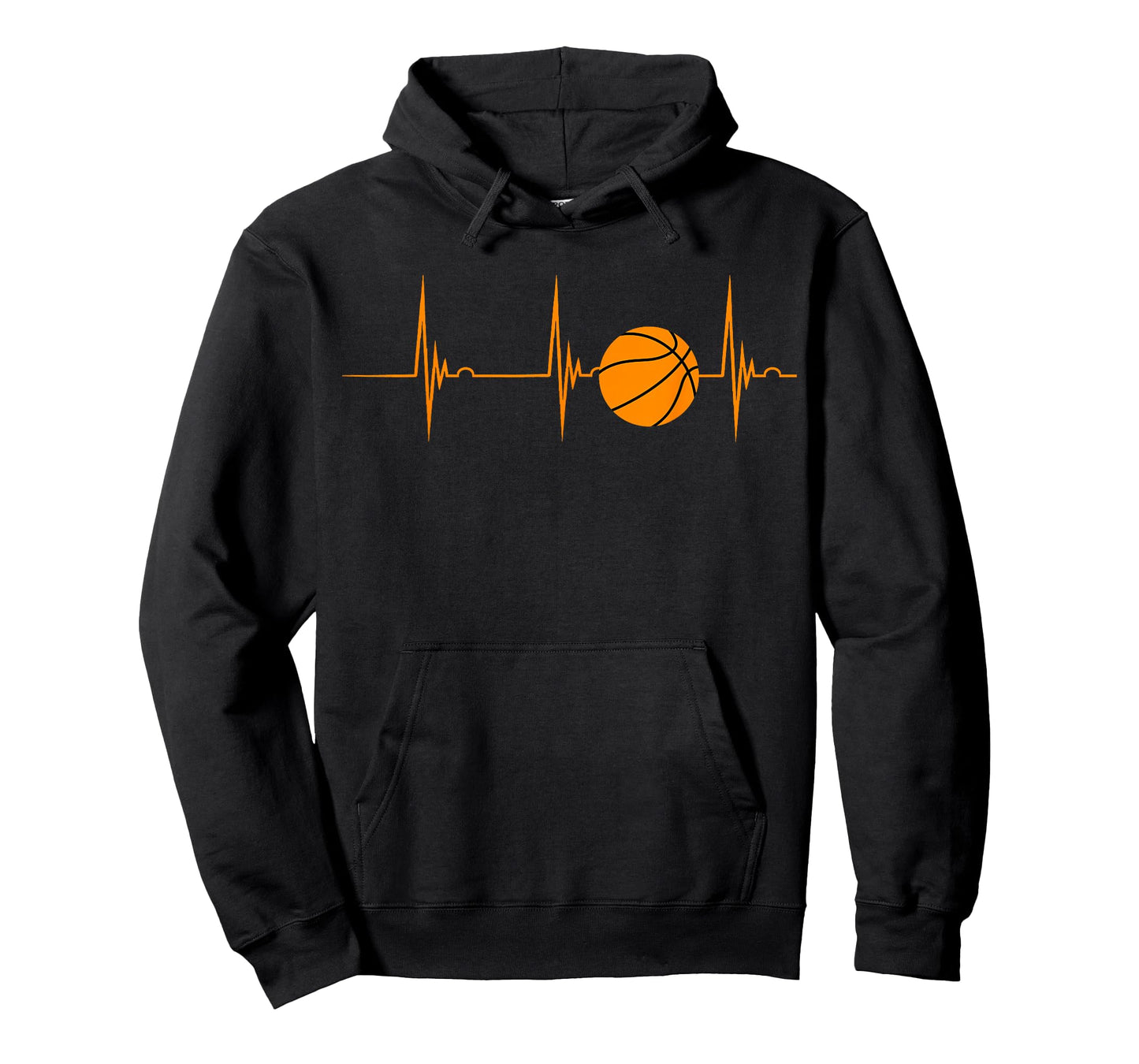 Basketball Heartbeat EKG Pulse Sports Playing Basketball T-Shirt