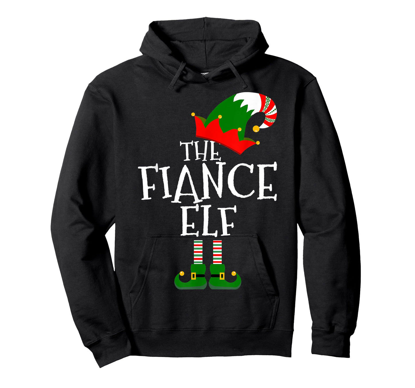 Funny The Fiance Elf Matching Family Group Gift Christmas T-Shirt
