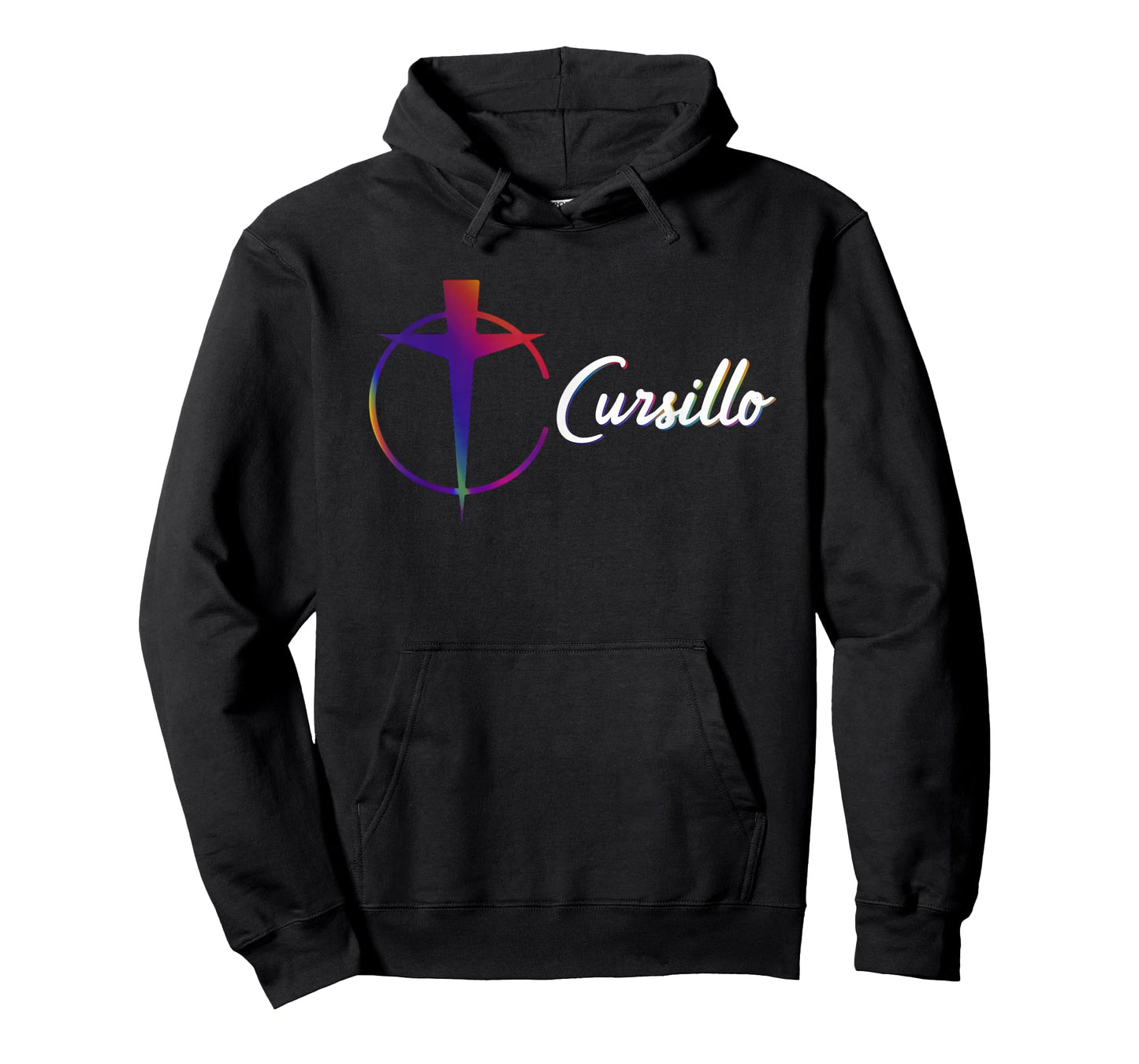 DeColores Cursillo Rainbow Rooster Catholic T-Shirt