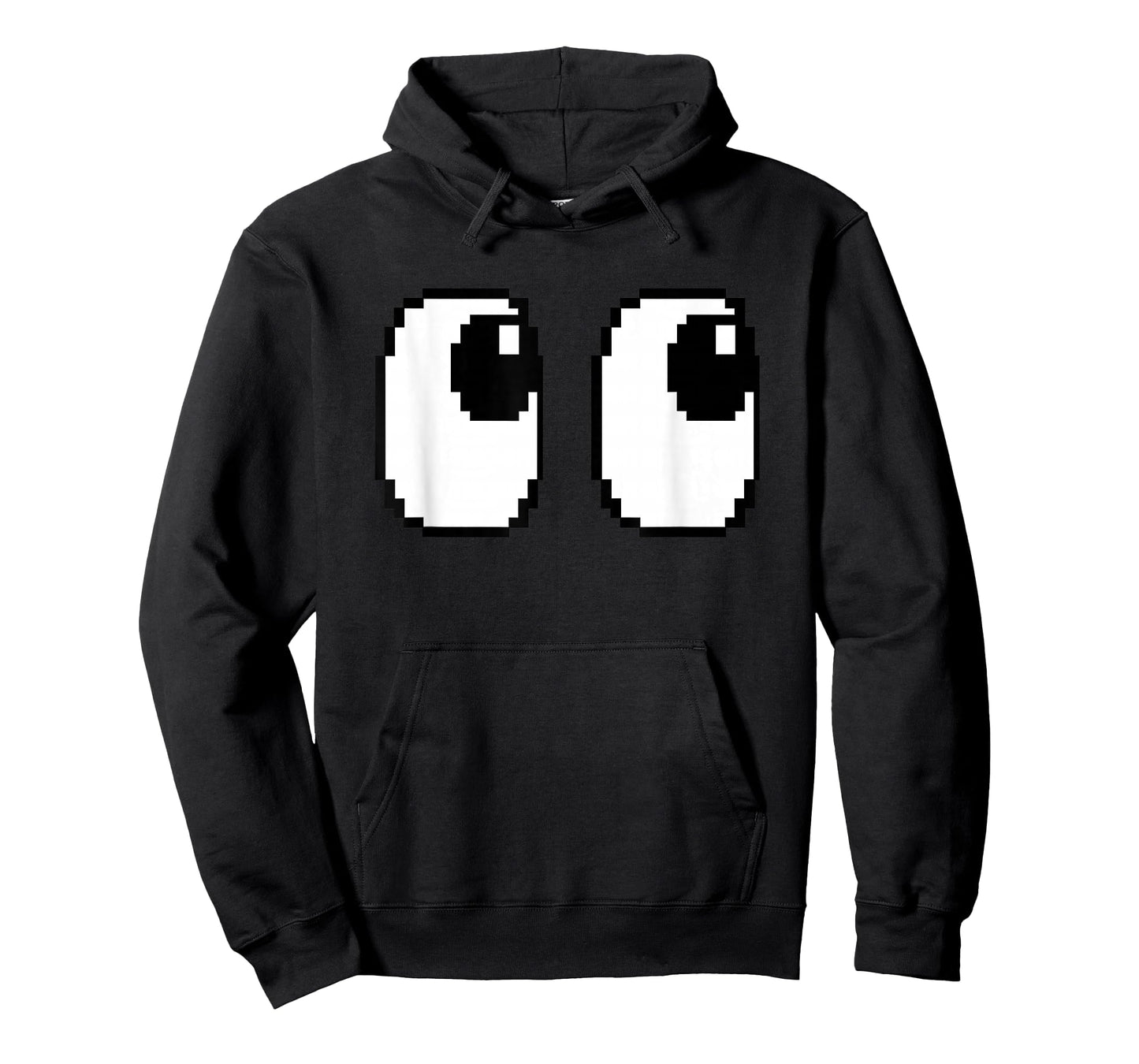 Pixel Ghost Eyes Halloween Game Group Costume T-Shirt
