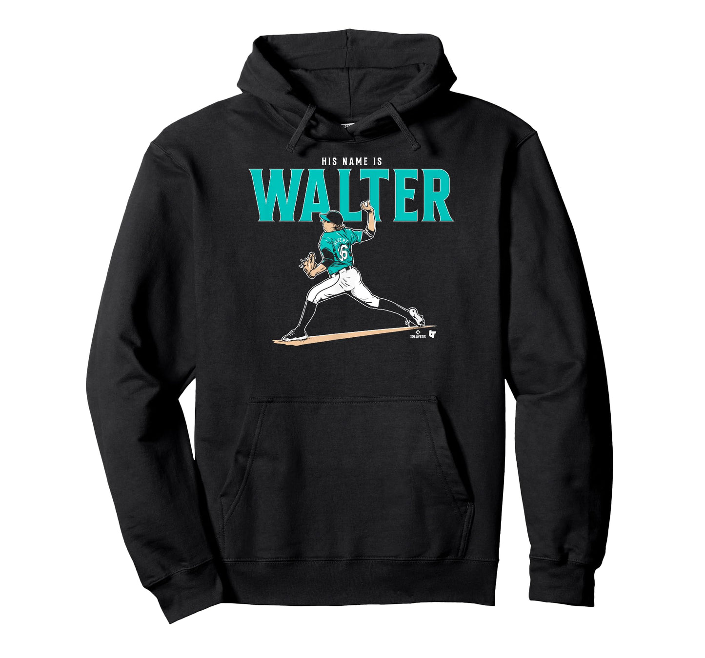 Logan Gilbert - His Name is Walter - Seattle Baseball T-Shirt