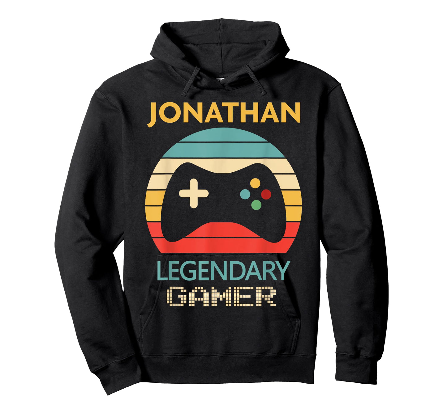Jonathan Name Gift - Personalized Legendary Gamer T-Shirt