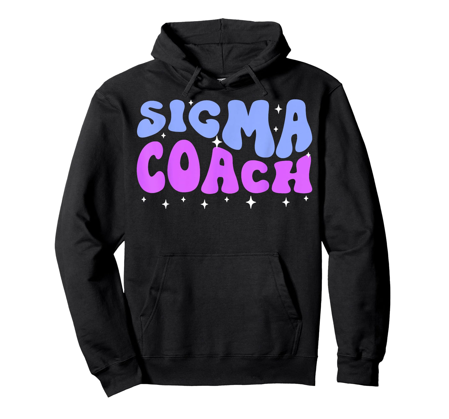 Sigma Coach Lone Wolf Stoic Strategist Groovy Art T-Shirt
