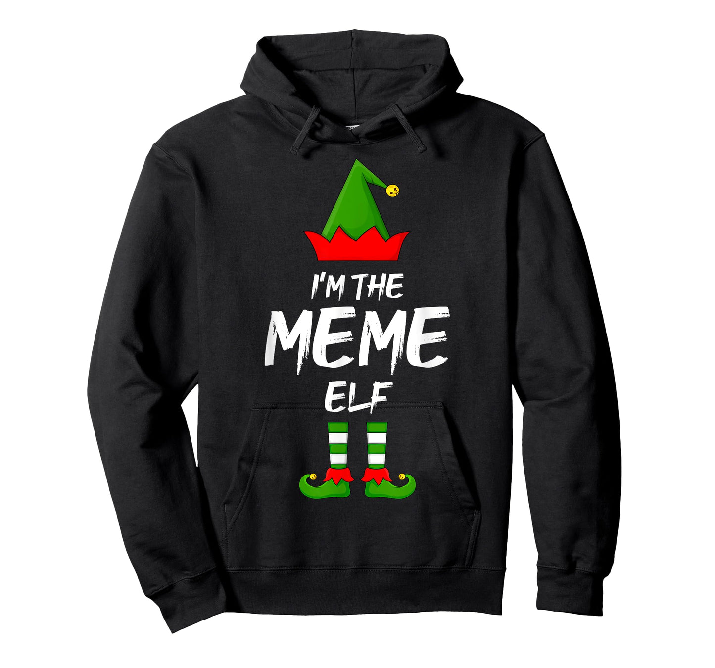 I'm The Meme Elf Funny Matching Family Elf Christmas T-Shirt