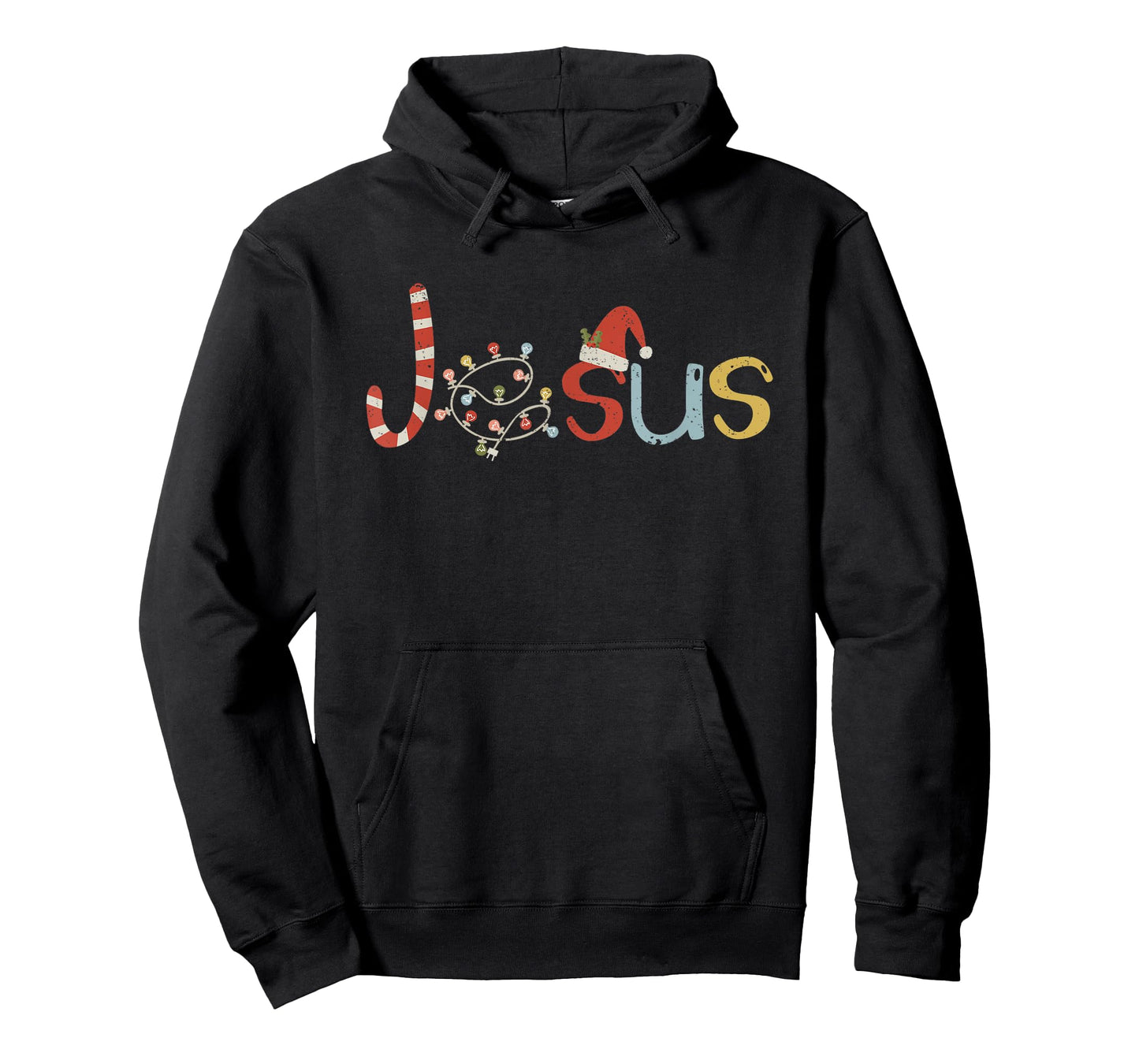Jesus Candy Cane Funny Christmas Loves Christ Religous T-Shirt
