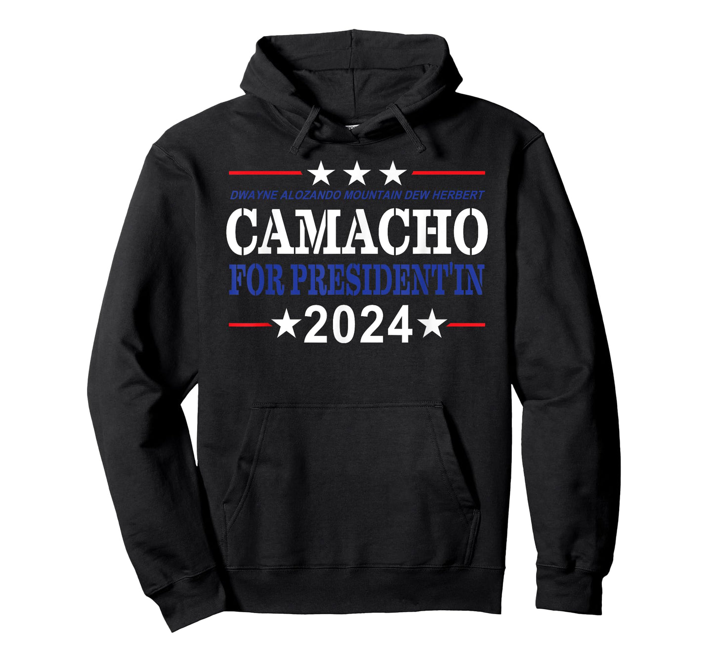 CAMACHO FOR PRESIDENT'IN 2024 Presidential Election Humor T-Shirt