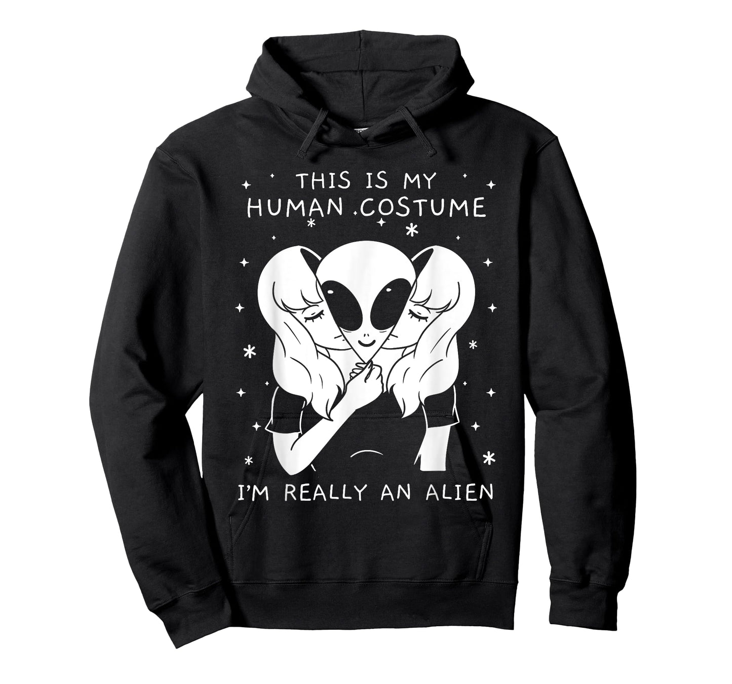 This Is My Human Costume I'm Really An Alien Alien T-Shirt
