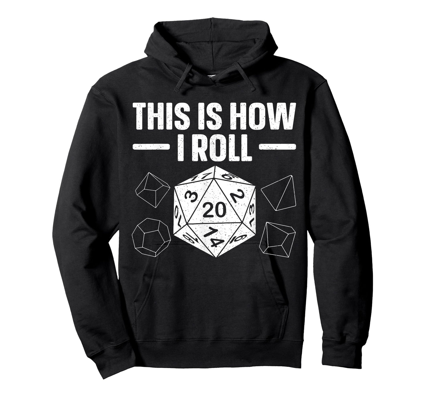 Funny Board Game Art For Men Women Tabletop RPG D20 Dice T-Shirt