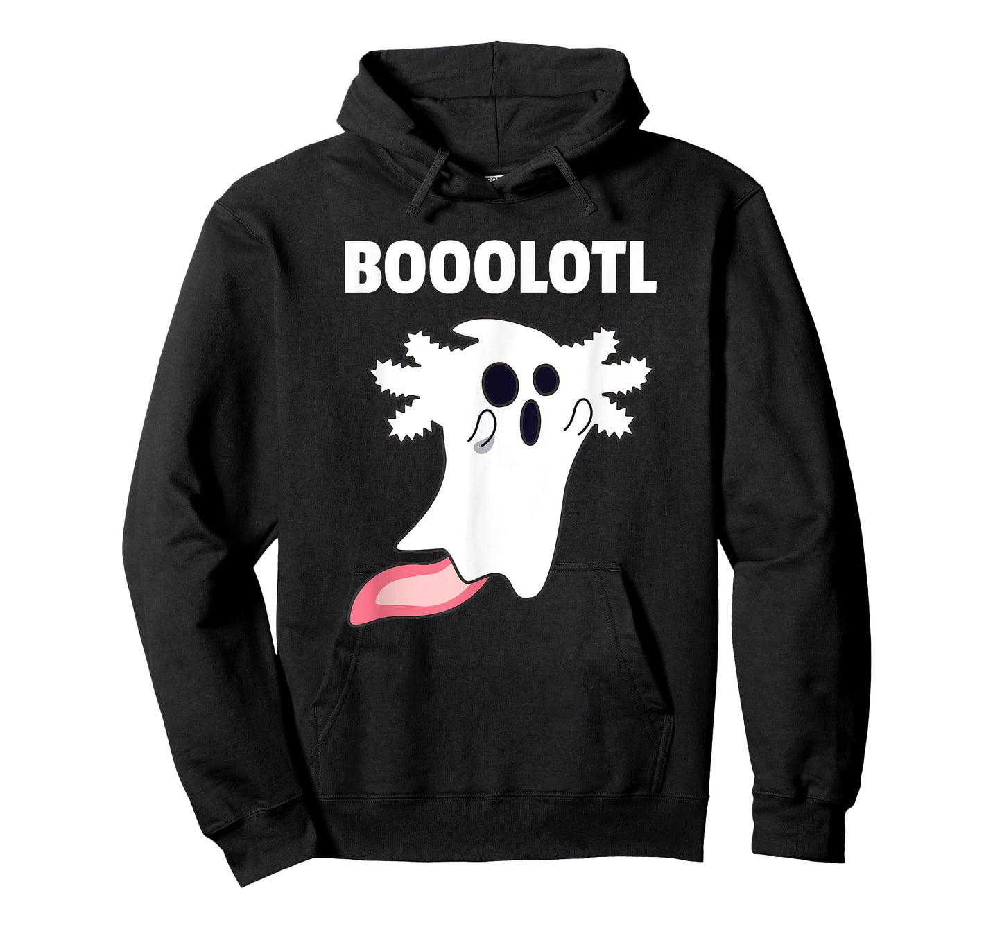 Booolotl - Boo Axolotl Ghost Halloween Kawaii Axolotl T-Shirt