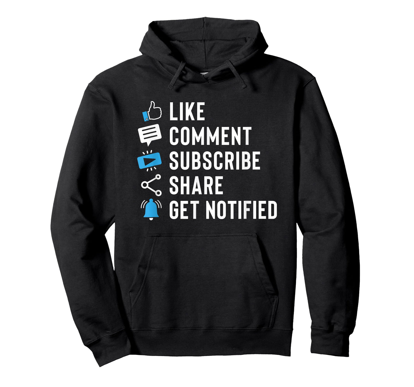 Like Comment Subscribe Share Vlogging Blog Traveler Blogger T-Shirt