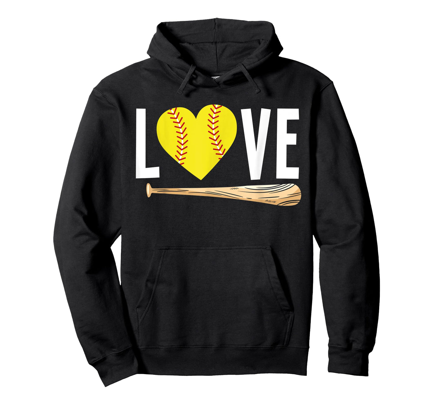 Love Softball Player Girls Teens Funny Softball T-Shirt