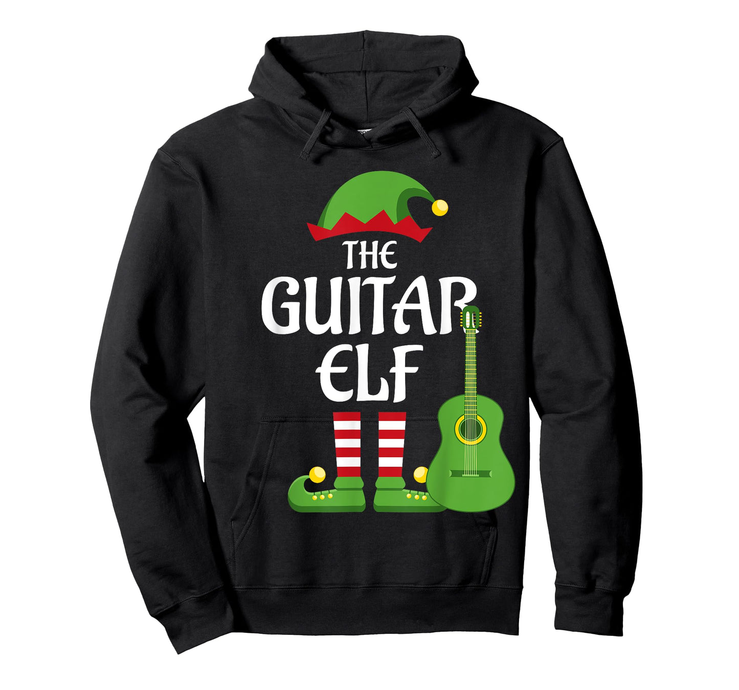 Guitar Elf Family Matching Group Christmas T-Shirt