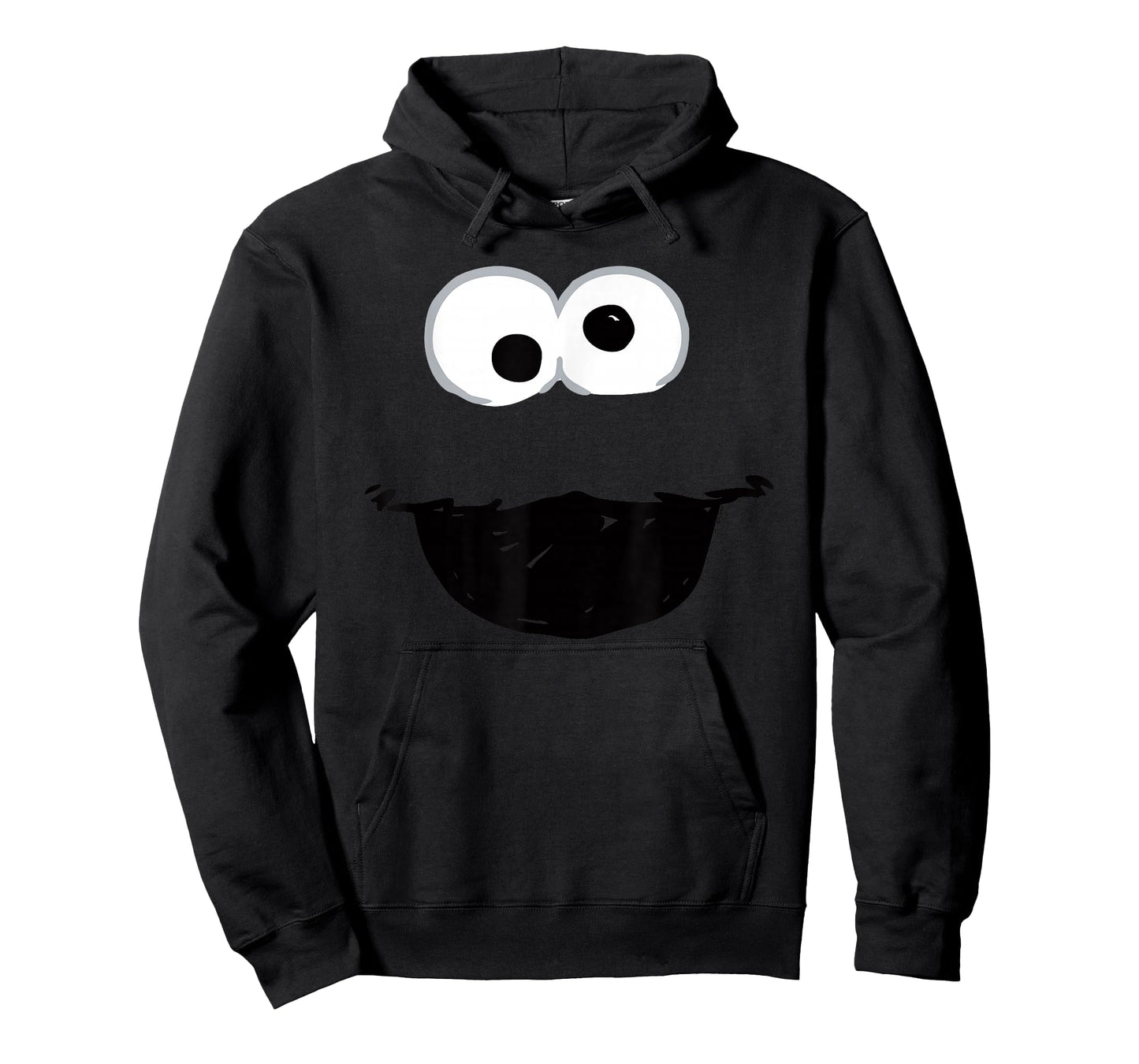 Sesame Street Cookie Monster Crayon Sketch Halloween Costume T-Shirt