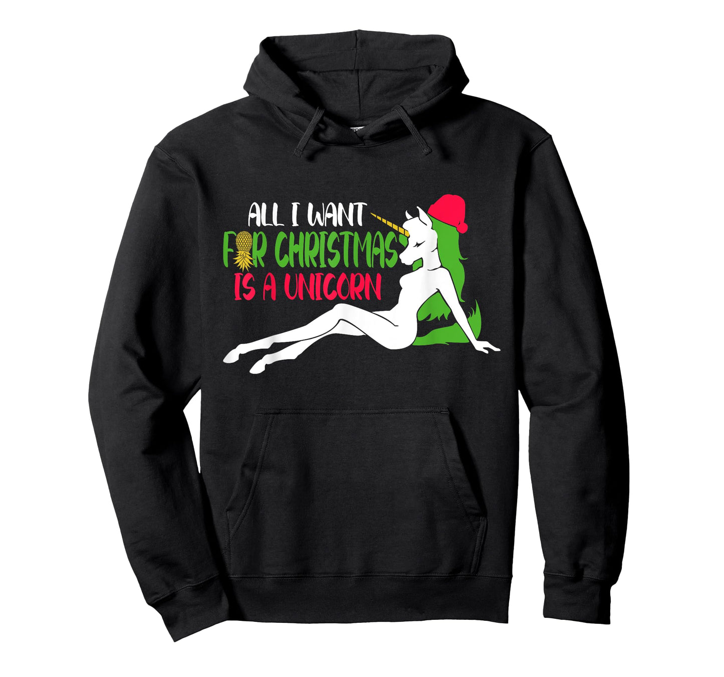 All i want for Christmas is a Unicorn - Christmas Swinger T-Shirt
