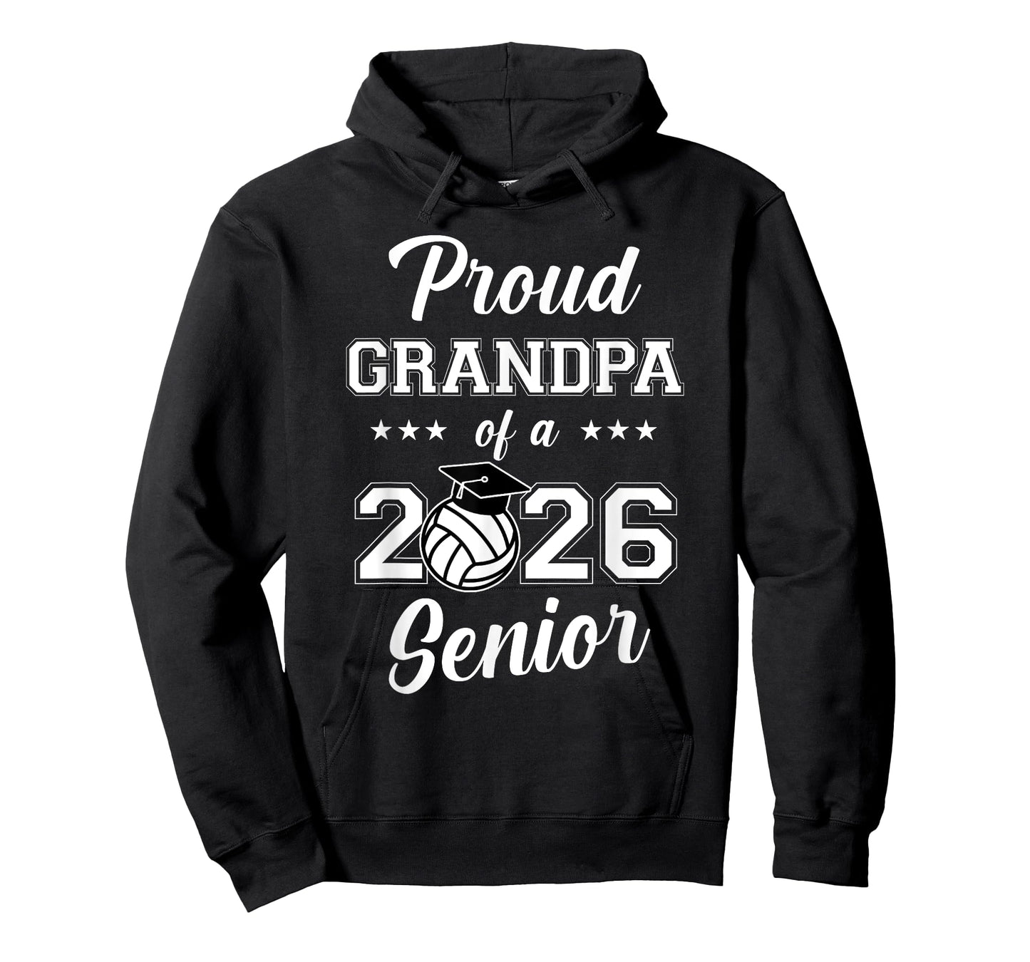 Proud Grandpa of a 2026 Senior Volleyball Player T-Shirt