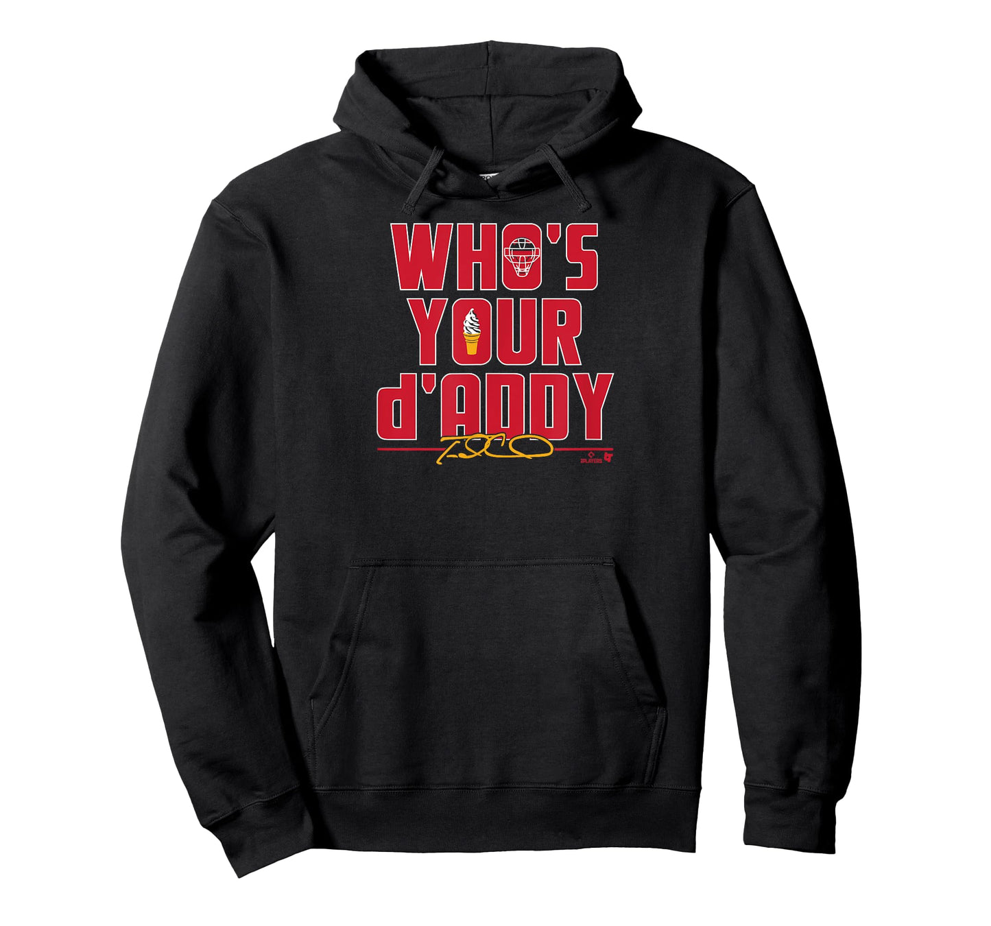 Travis d'Arnaud - Who's Your d'Addy - Atlanta Baseball T-Shirt