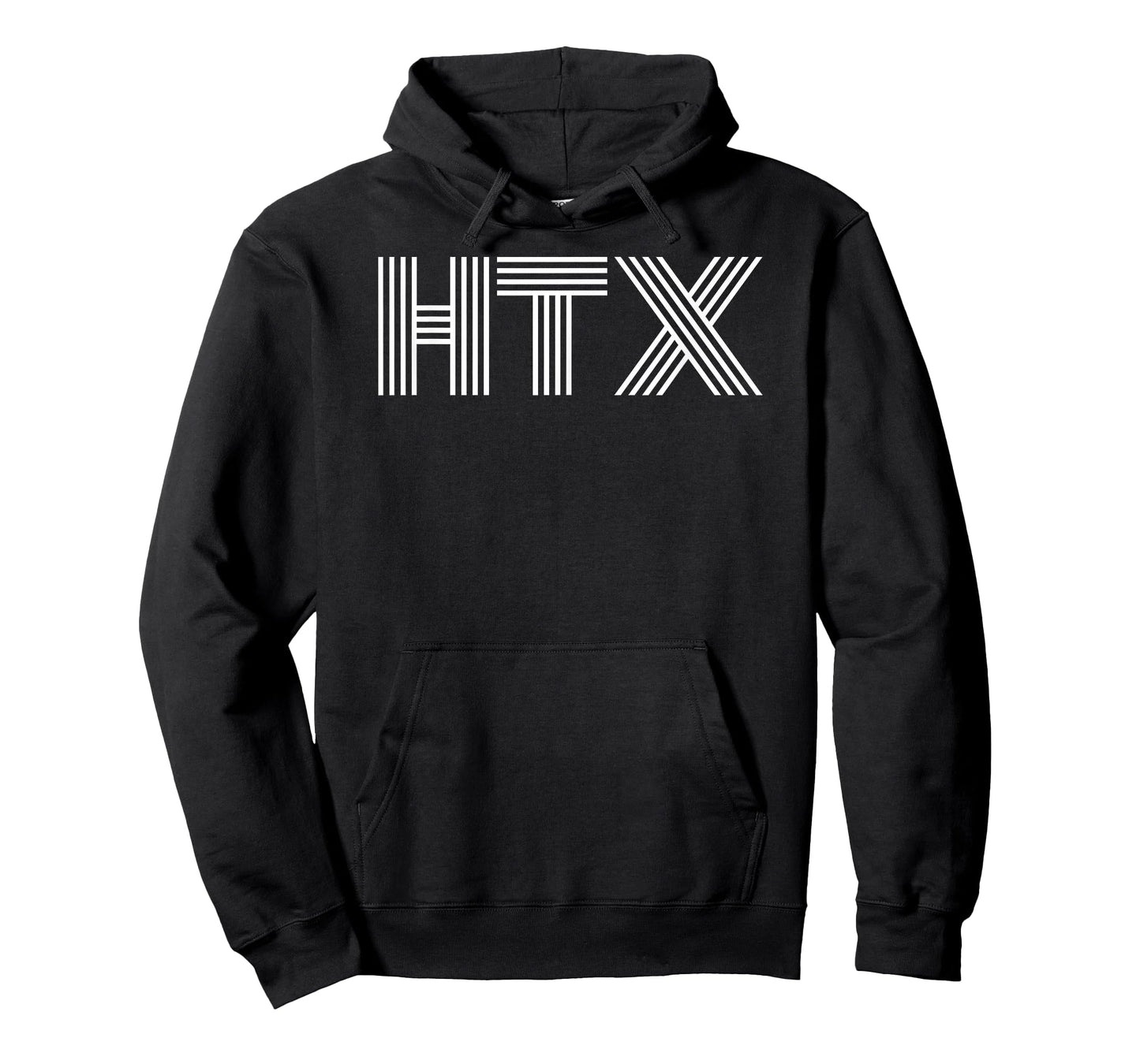HTX Houston TX Retro Linear Design T-Shirt