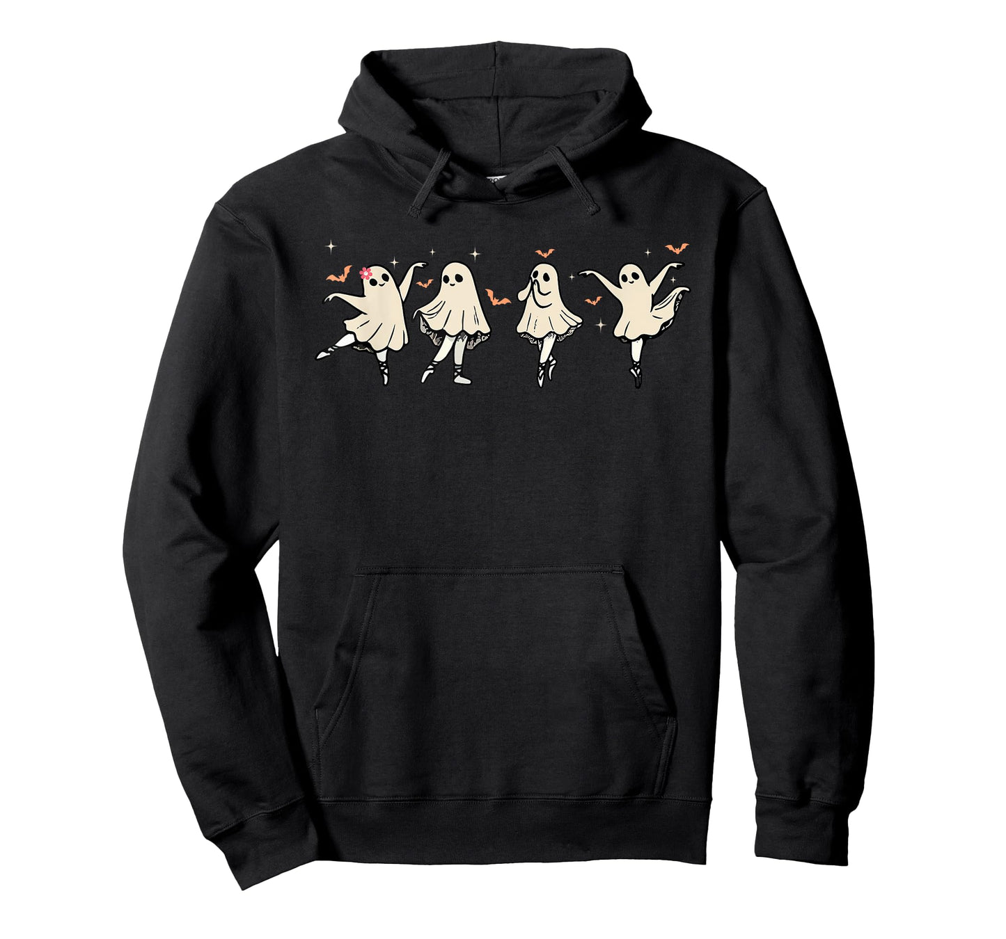 Ballet Ghost Ballet Dancer Spooky Dance Teacher Halloween T-Shirt