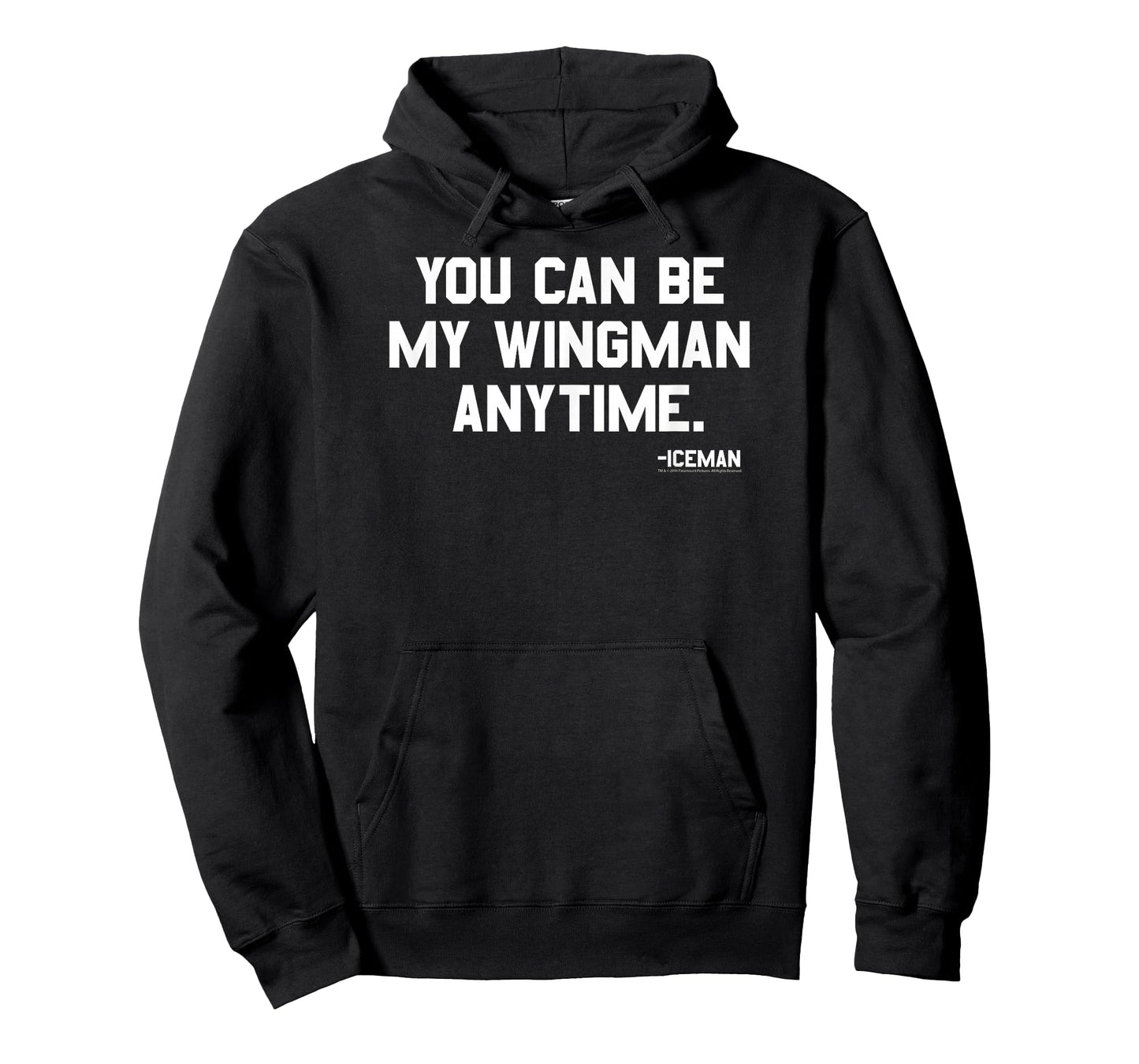 Top Gun Iceman Quote You Can Be My Wingman Action Movie T-Shirt