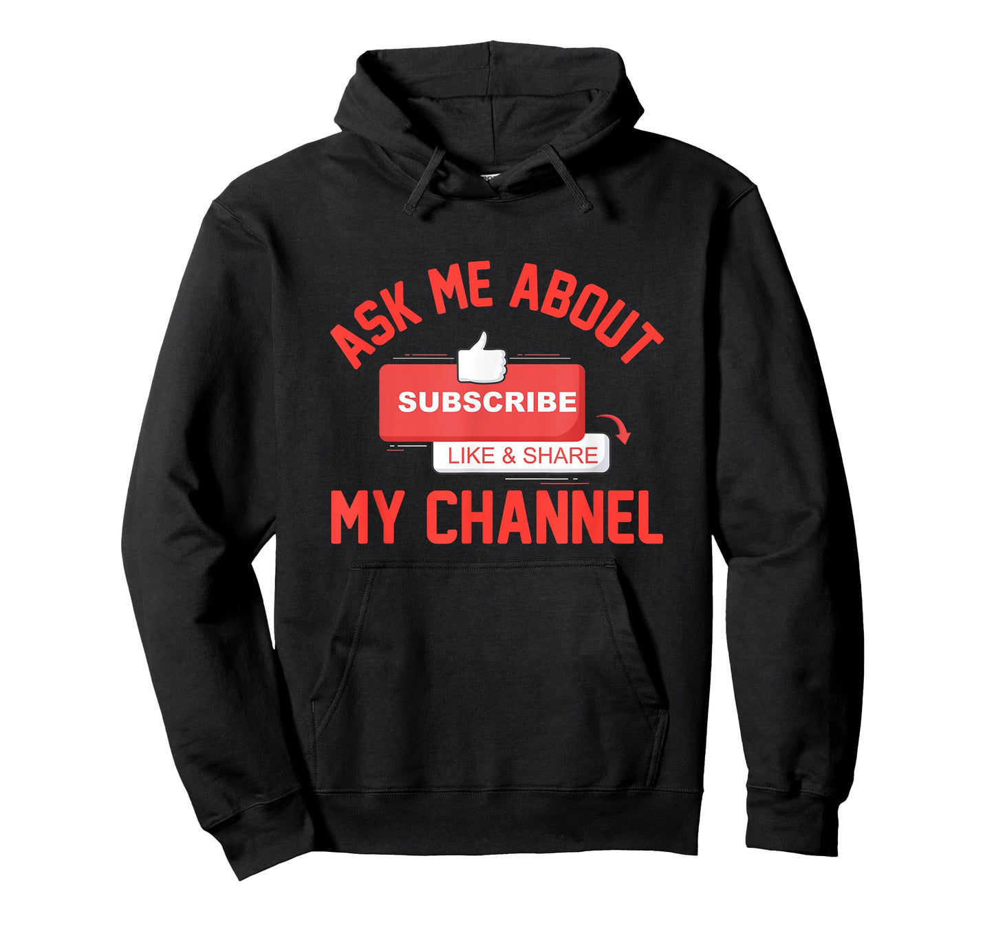 Ask Me About My Channel Content Creator T-Shirt
