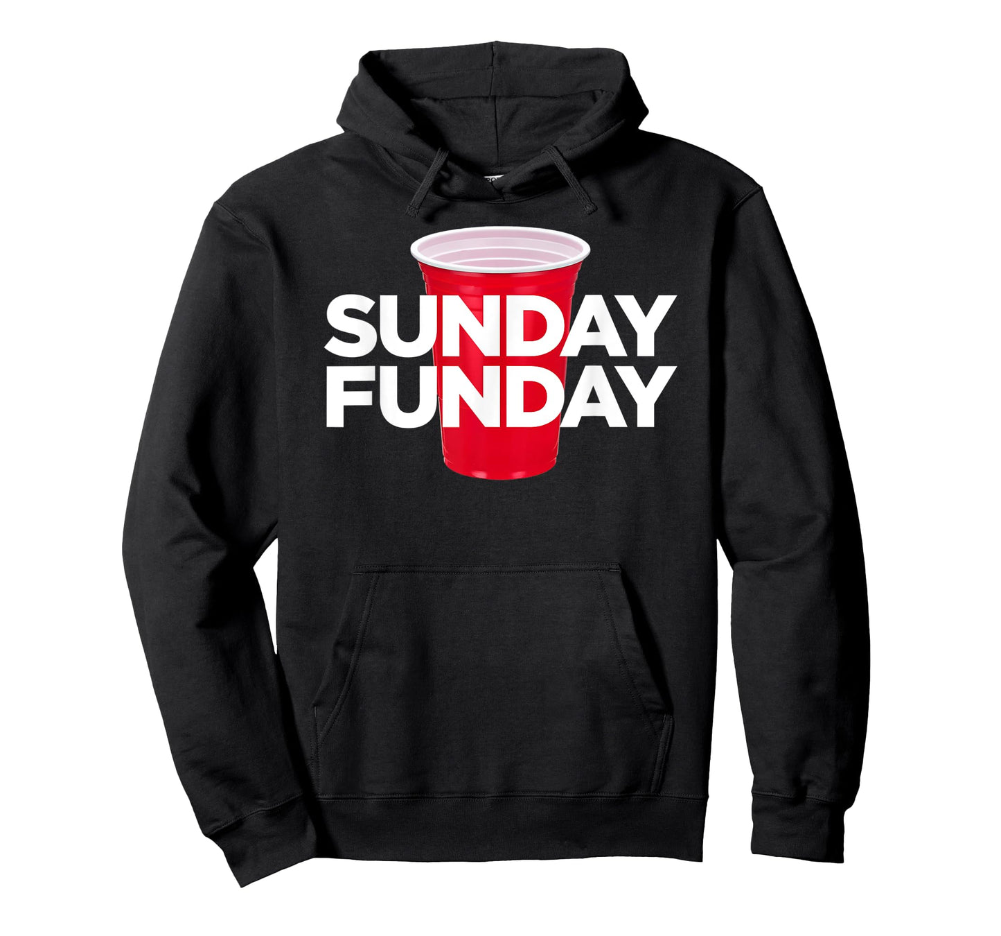 Sunday Funday - Plastic Red Cup Football Party Mens Womens T-Shirt