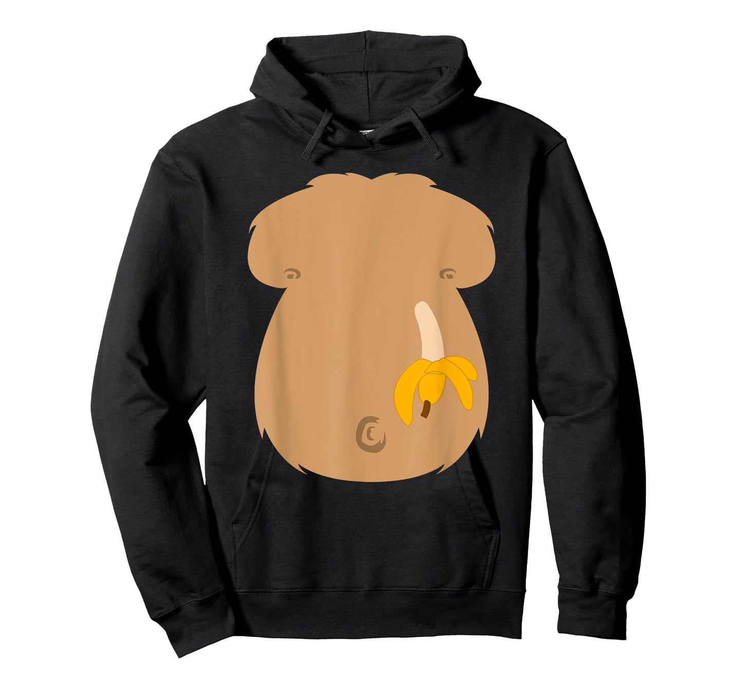 Halloween Gorilla Monkey Chest Lazy DIY Costume Funny Shirt