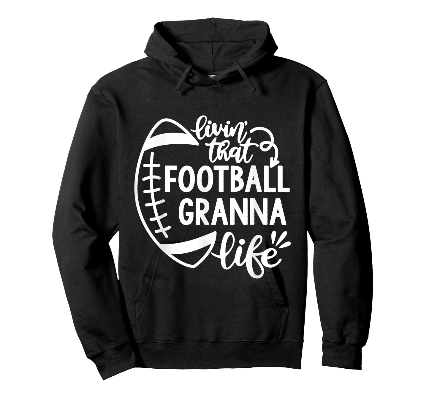 Football Living that Football Granna Life Game day T-Shirt