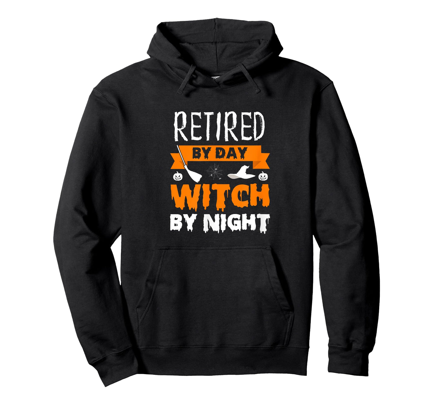 Funny Halloween Witch Retired Retiree Retirement Joke Gift T-Shirt