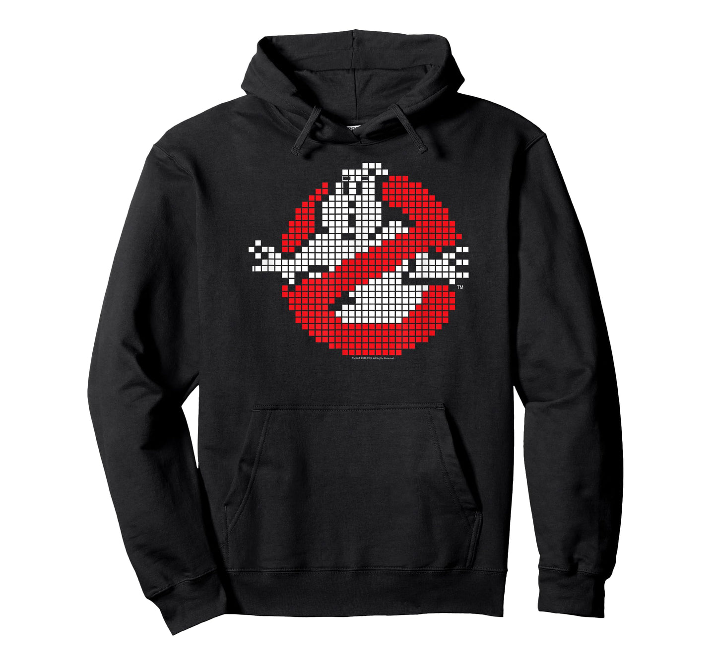 Ghostbusters 8-Bit No Ghost Logo Retro Movie T-Shirt
